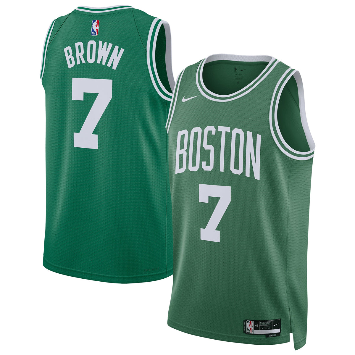 Jaylen Brown Boston Celtics Replica Swingman Icon Jersey - Unisex