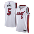 Nikola Jović Miami Heat Association Edition Swingman Jersey - White - Unisex