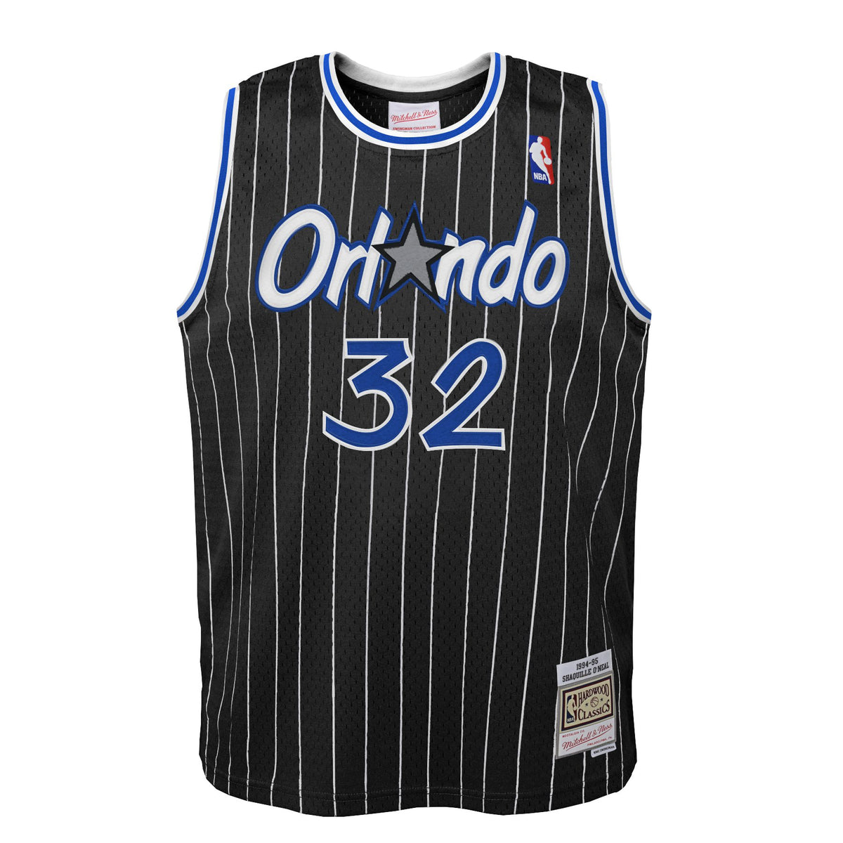Shaquille O'Neal Orlando Magic Hardwood Classics Alternate Jersey - Youth