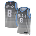 Isaiah Collier Utah Jazz 2025/26 City Edition Swingman Jersey - Gray - Unisex