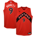 RJ Barrett Toronto Raptors Icon Edition Swingman Jersey - Red - Youth
