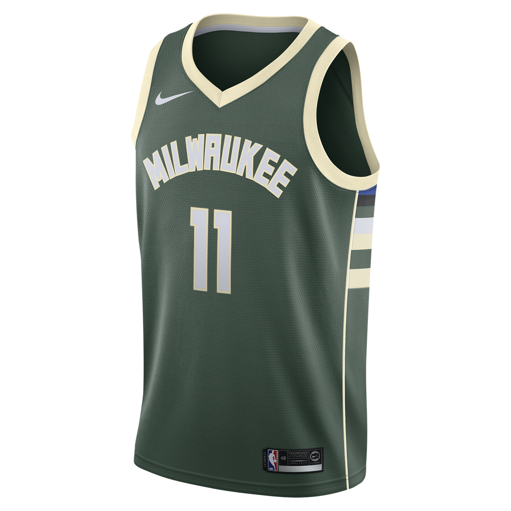 Tyler Herro Milwaukee Bucks Icon Edition Swingman Jersey - Hunter Green - Youth