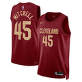 Donovan Mitchell Cleveland Cavaliers Icon Edition Swingman Jersey - Maroon - Unisex