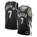 Kevin Porter Jr. Milwaukee Bucks Statement Edition Swingman Jersey - Hunter Green - Unisex
