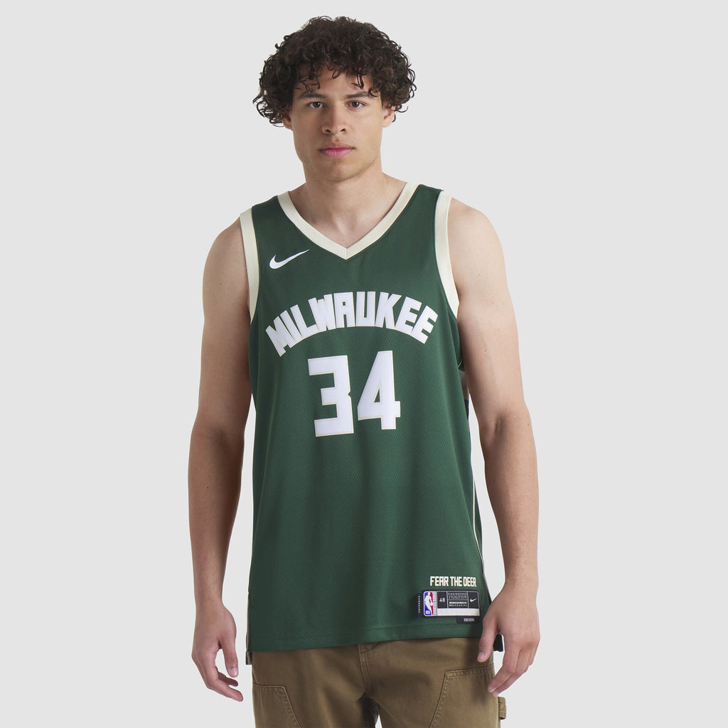 Giannis Antetokounmpo Milwaukee Bucks Swingman Icon Jersey