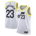 Lauri Markkanen Utah Jazz Association Edition Swingman Jersey - White - Unisex