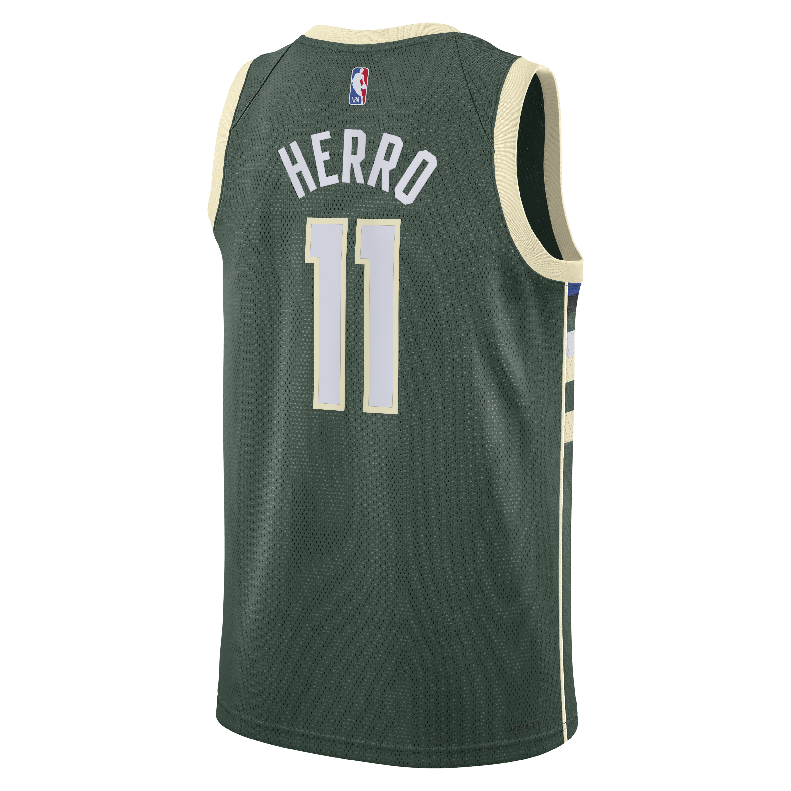 Tyler Herro Milwaukee Bucks Icon Edition Swingman Jersey - Hunter Green - Unisex