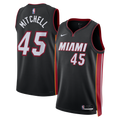 Davion Mitchell Miami Heat Icon Edition Swingman Jersey - Black - Unisex