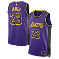 LeBron James Los Angeles Lakers Statement Edition Swingman Jersey - Unisex