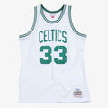 Larry Bird Boston Celtics 1985-86 Swingman Home Jersey