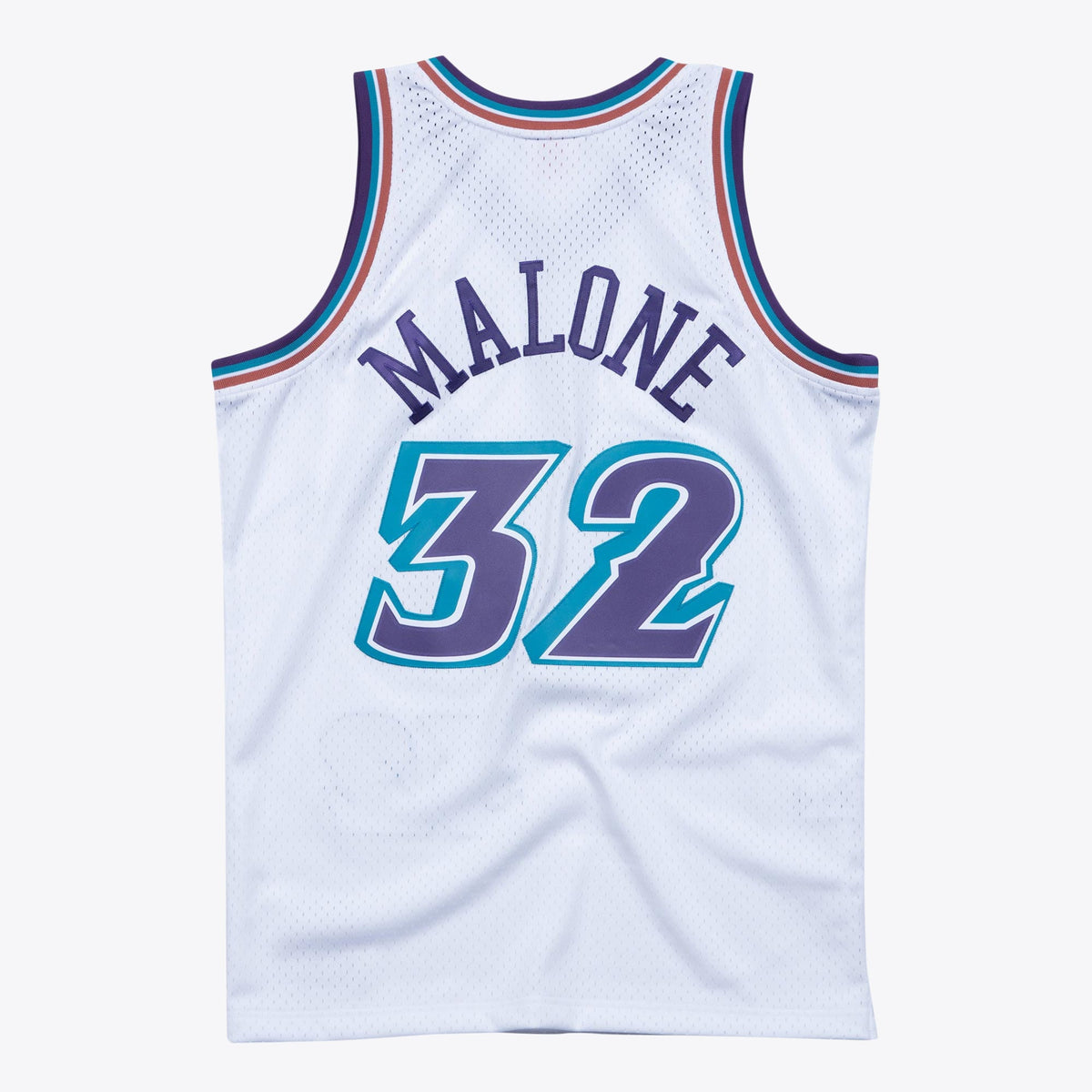 Karl Malone Utah Jazz 1996 Hardwood Classics Swingman Jersey - White - Mens