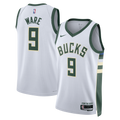 Kel'el Ware Milwaukee Bucks Association Edition Swingman Jersey - White - Unisex