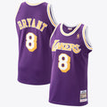 Kobe Bryant Hardwood Classic Los Angeles Lakers 1996-97 Authentic Jersey - Purple - Mens