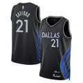 Daniel Gafford Dallas Mavericks 2025/26 City Edition Swingman Jersey - Black - Unisex