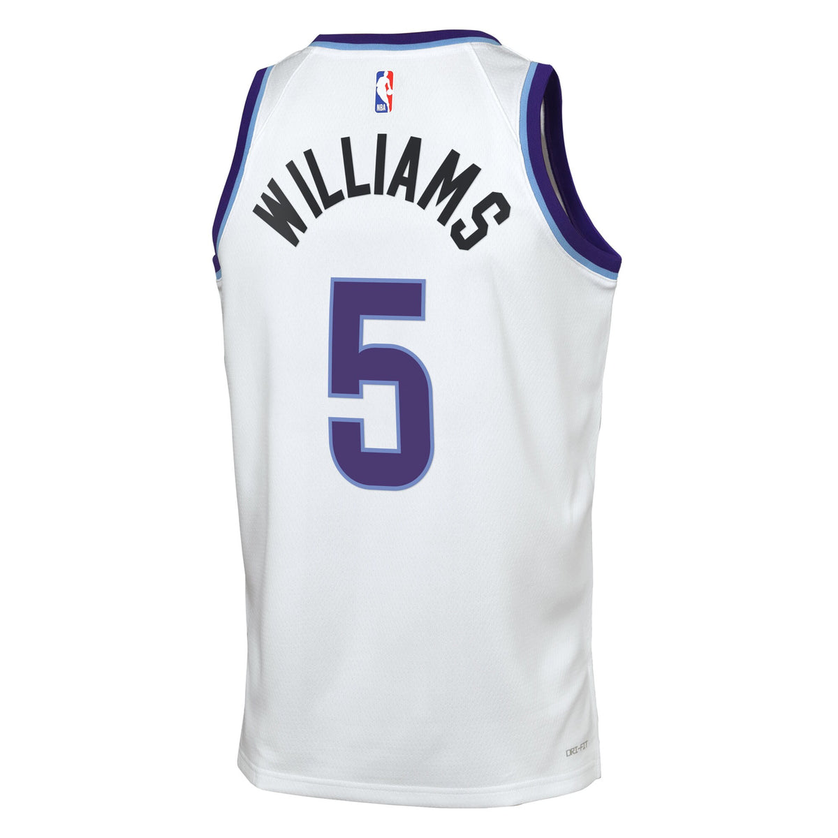 Cody Williams Utah Jazz Association Edition Replica Swingman Jersey - White - Youth
