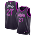 Rudy Gobert Minnesota Timberwolves 2025/26 City Edition Swingman Jersey - Black - Unisex