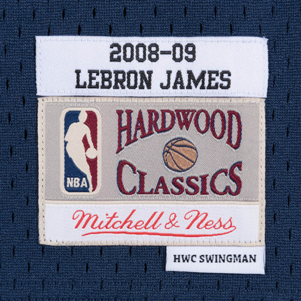 LeBron James Cleveland Cavaliers 2008-09 Hardwood Classics Swingman Jersey - Mens
