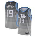 Ace Bailey Utah Jazz 2025/26 City Edition Swingman Jersey - Gray - Unisex