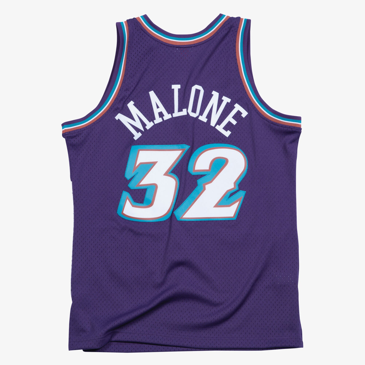 Karl Malone Utah Jazz 1996 Authentic Swingman Road Jersey - Purple