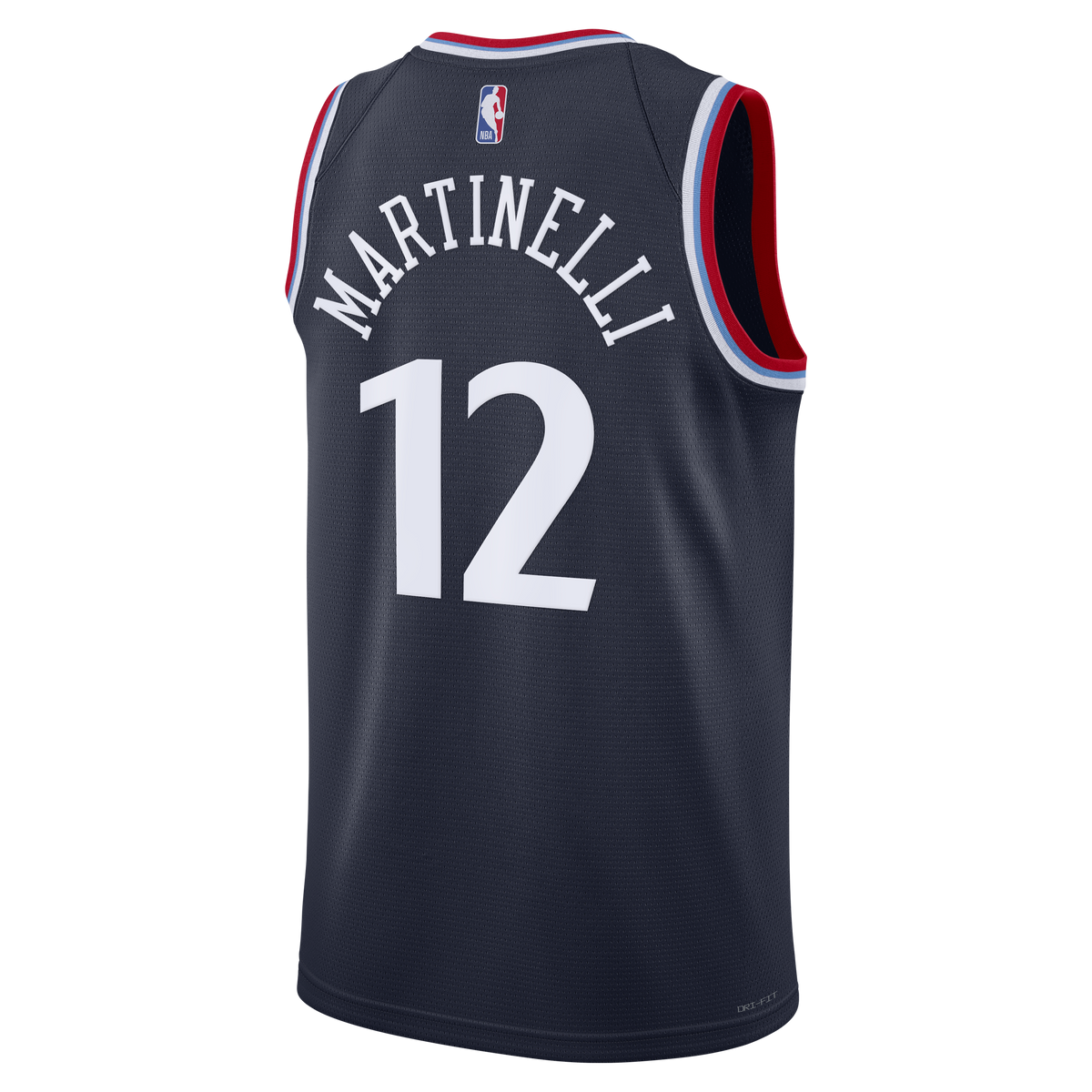 Nick Martinelli Los Angeles Clippers Icon Edition Replica Swingman Jersey - Navy - Youth