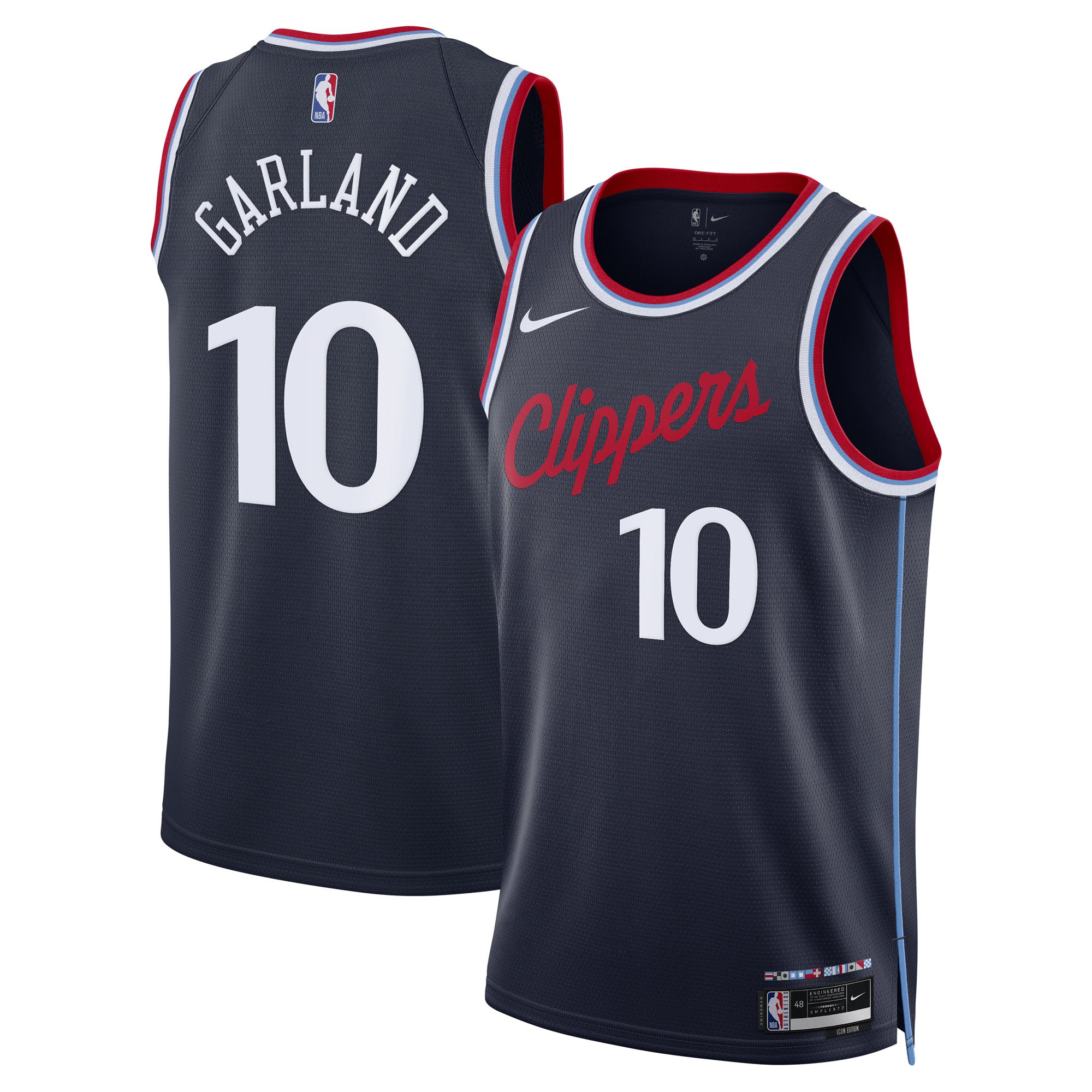 Darius Garland Los Angeles Clippers Icon Edition Swingman Jersey - Navy - Unisex