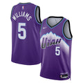 Cody Williams Utah Jazz Icon Edition Replica Swingman Jersey - Purple - Youth
