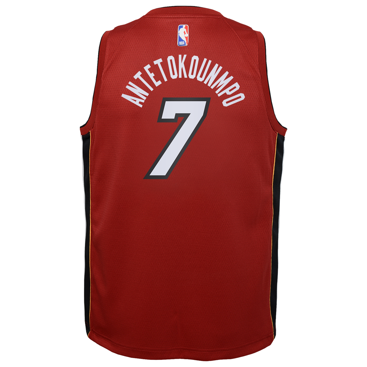 Giannis Antetokounmpo Miami Heat Statement Edition Swingman Jersey - Red - Youth