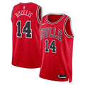 Matas Buzelis Chicago Bulls Swingman Icon Jersey - Red - Unisex