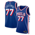 VJ Edgecombe Philadelphia 76ers Icon Edition Swingman Jersey - Royal - Unisex