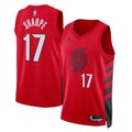 Shaedon Sharpe Portland Trail Blazers Statement Edition Swingman Jersey - Red - Unisex