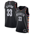 Nic Claxton Brooklyn Nets 2025/26 City Edition Swingman Jersey - Black - Unisex