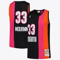 Alonzo Mourning Miami Heat Hardwood Classics Road Jersey - Mens