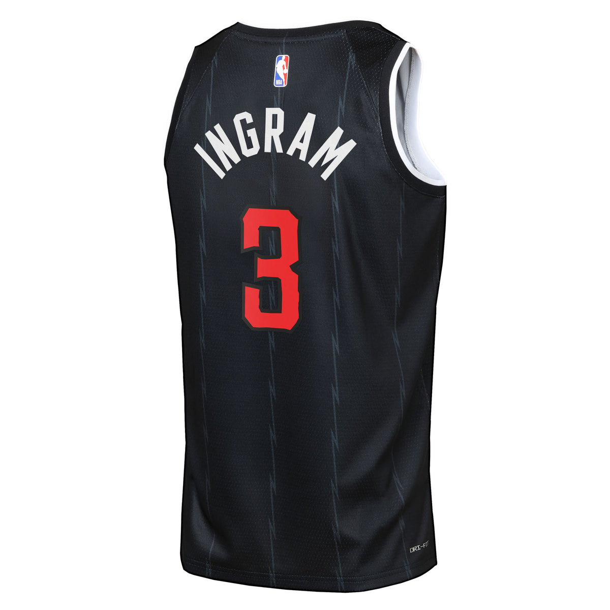 Brandon Ingram Toronto Raptors 2025/26 City Edition Swingman Jersey - Black - Youth