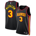 CJ McCollum Atlanta Hawks Statement Edition Swingman Jersey - Black - Unisex