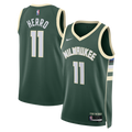 Tyler Herro Milwaukee Bucks Icon Edition Swingman Jersey - Hunter Green - Unisex