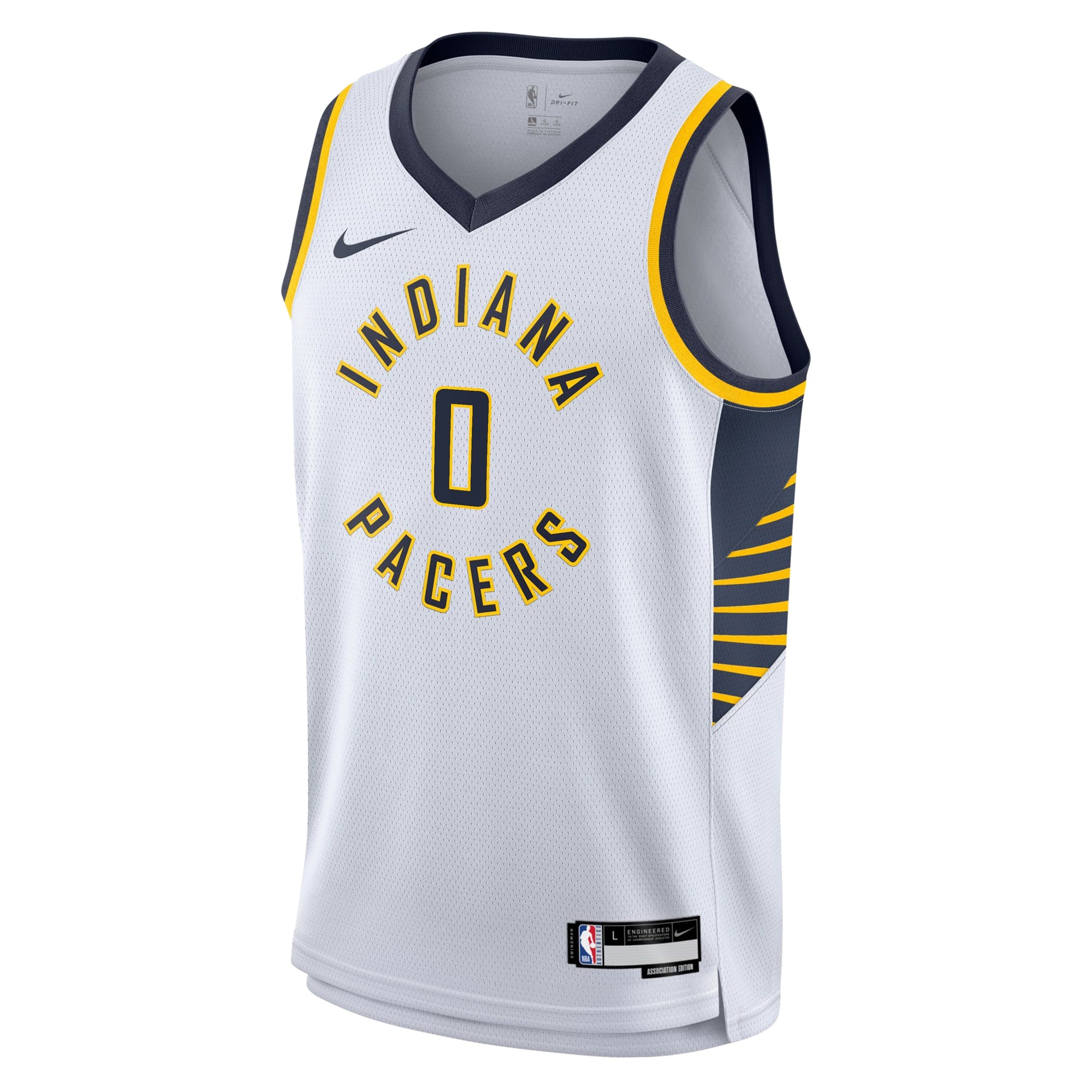 Tyrese Haliburton Indiana Pacers Association Edition Swingman Jersey - White - Youth