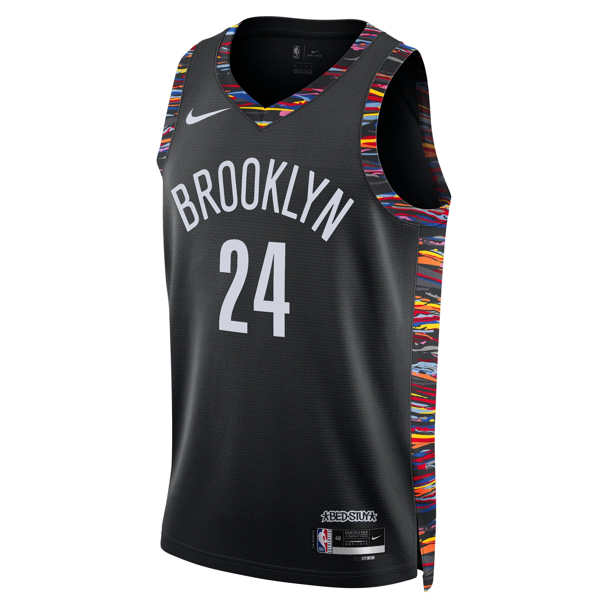 Cam Thomas Brooklyn Nets 2025/26 City Edition Swingman Jersey - Black - Unisex