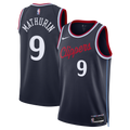 Bennedict Mathurin Los Angeles Clippers Icon Edition Replica Swingman Jersey - Navy - Youth