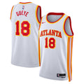 Mouhamed Gueye Atlanta Hawks Association Edition Swingman Jersey - White - Unisex