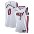 Simone Fontecchio Miami Heat Association Edition Swingman Jersey - White - Youth