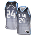Walker Kessler Utah Jazz 2025/26 City Edition Swingman Jersey - Gray - Youth