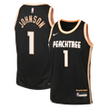 Jalen Johnson Atlanta Hawks 2025/26 City Edition Swingman Jersey - Black - Youth