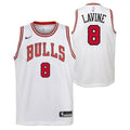 Zach Lavine Chicago Bulls Association Edition Swingman Jersey - White - Youth