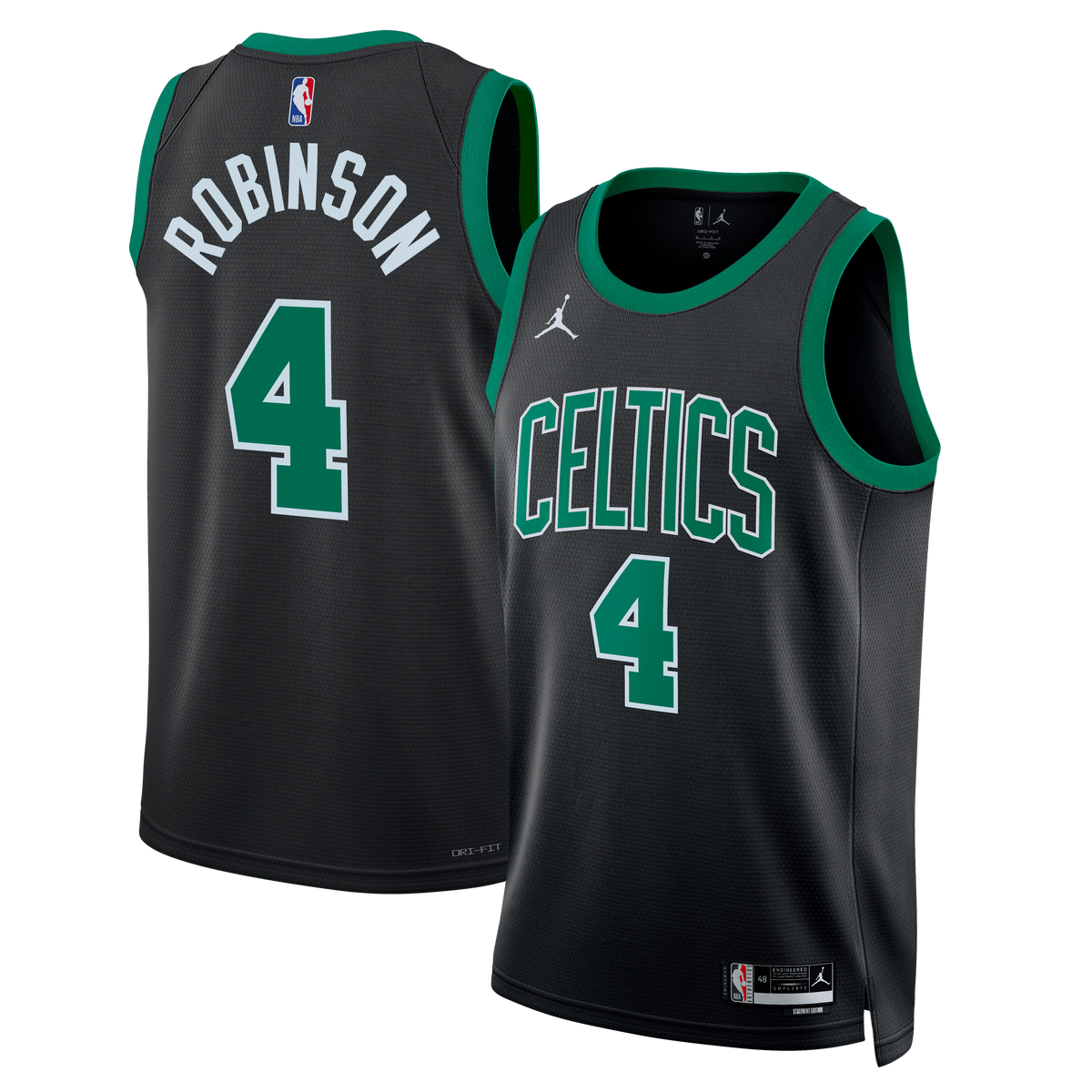 Mitchell Robinson Boston Celtics Statement Edition Swingman Jersey - Black - Unisex