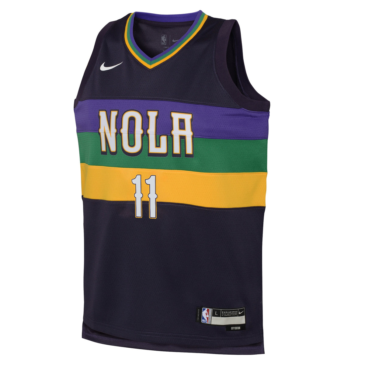 Dyson Daniels New Orleans Pelicans City Edition Swingman Jersey - Purple - Youth