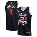 RJ Barrett Toronto Raptors 2025/26 City Edition Swingman Jersey - Black - Youth