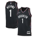 Ziaire Williams Brooklyn Nets 2025/26 City Edition Swingman Jersey - Black - Youth