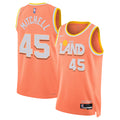 Donovan Mitchell Cleveland Cavaliers 2025/26 City Edition Swingman Jersey - Orange - Unisex