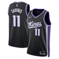 Domantas Sabonis Sacramento Kings Icon Edition Swingman Jersey - Black - Unisex