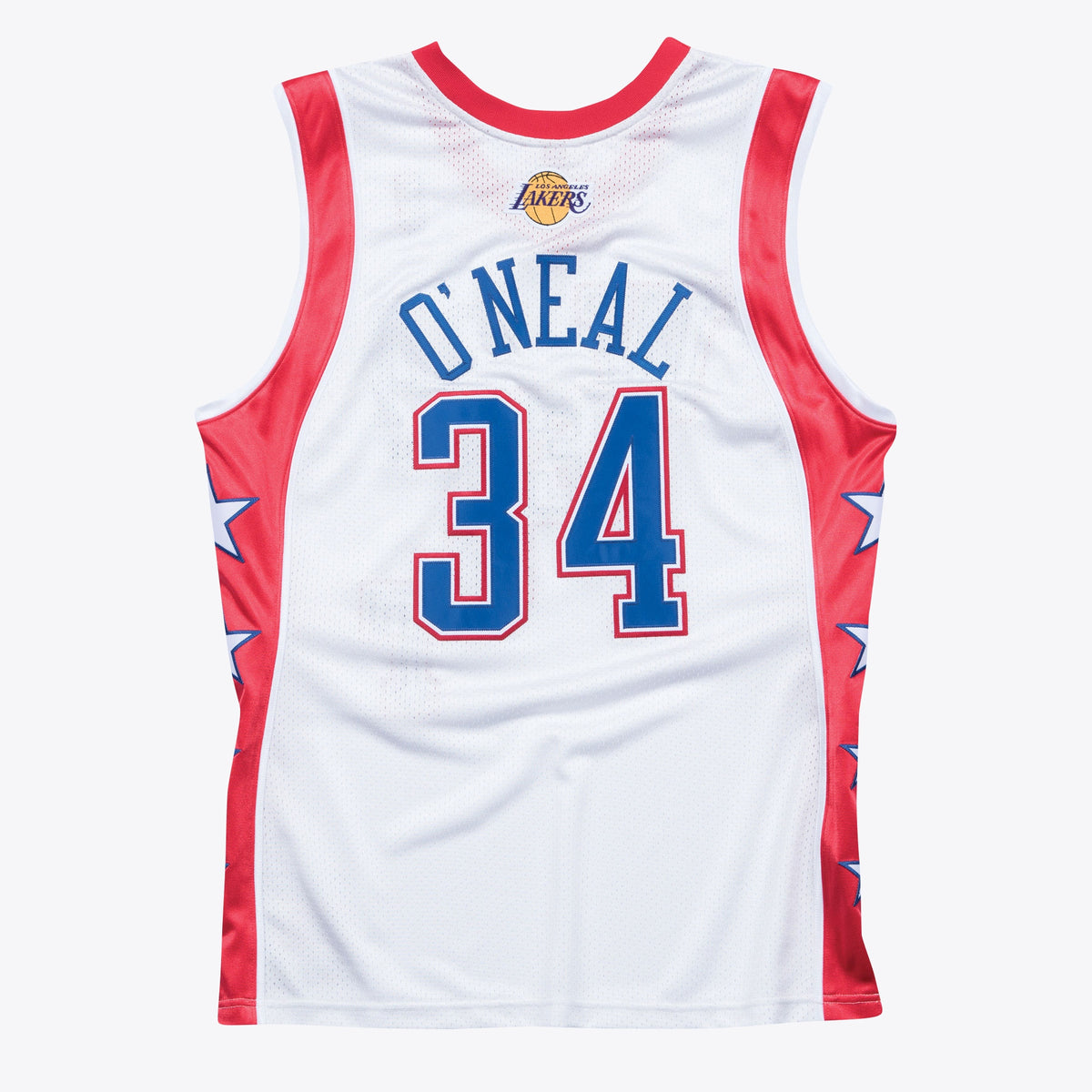 West Shaquille ONeal Los Angeles Lakers 2004 All-Star Authentic Jersey - White - Mens